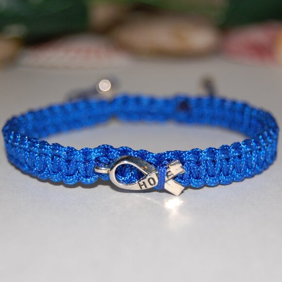 Awareness Bracelet,Fight Cancer Bracelet,Hope Bracelet,Care Bracelet,Courag,Gift - Picture 1 of 2